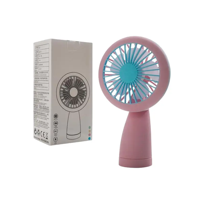 Mini Rechargeable Fan with Light Premium Quality