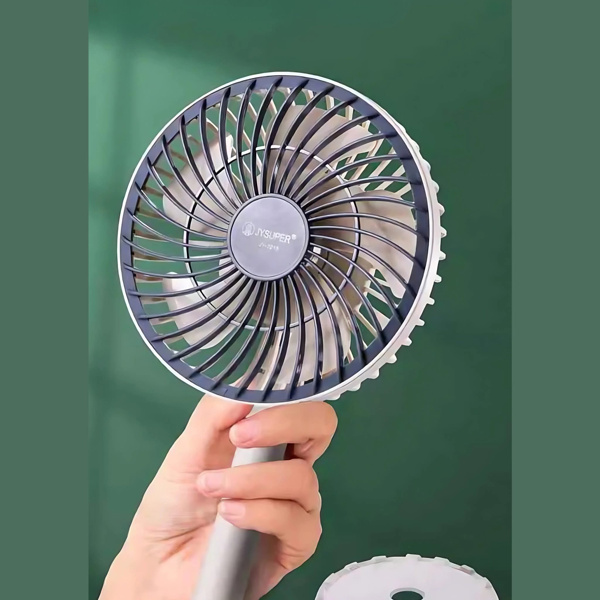 JY SUPER Rechargeable Portable Table Fan R2R - (JY-2218)
