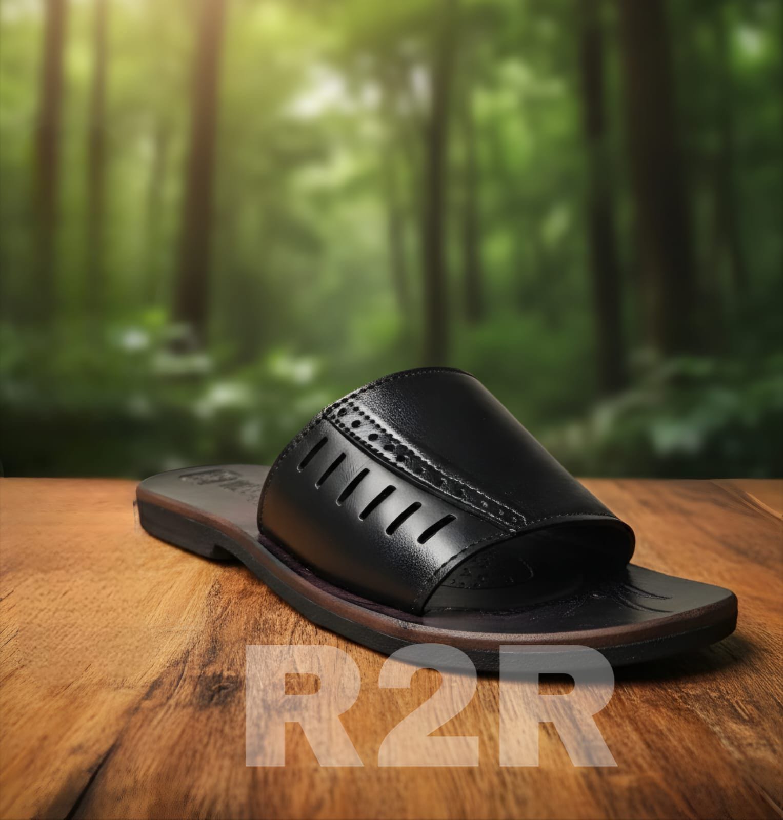 R2R Premium Leather Comfort Sandal
