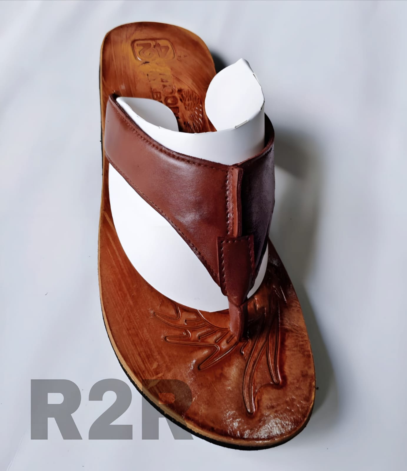 R2R Premium Leather Comfort Sandal