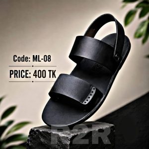 ML-8 R2R Premium Leather Comfort Slides